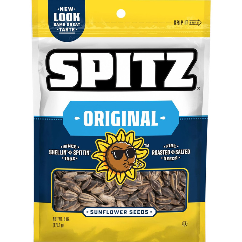 Sunflower Seeds, Salted, 6 Ounce (Pack of 9)