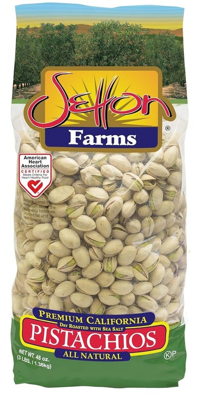 Heart-Healthy Dry Roasted Pistachios - 3 lb Bag, Perfect Post-Workout Snack gallery
