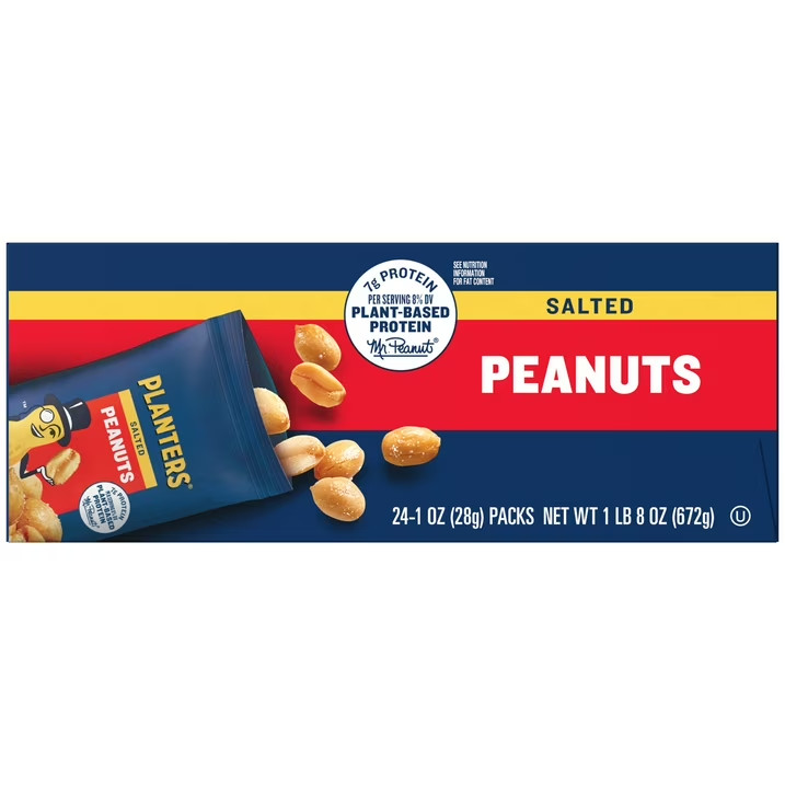 Planters Salted Peanuts, 24 ct Box, Free Shipping gallery