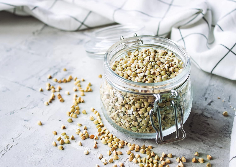 Organic Buckwheat Groats, 5 Pounds – Whole Grain Buckwheat Seeds by . Hulled, No gallery