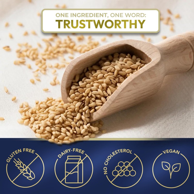 Kevala Organic Sesame Tahini USDA Organic Non‑GMO Project Verified & Kosher 8 Lb gallery
