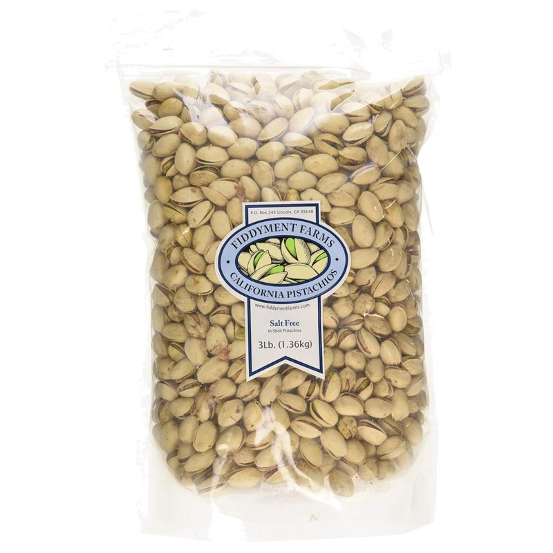 Resealable Bag of Unsalted Pistachios