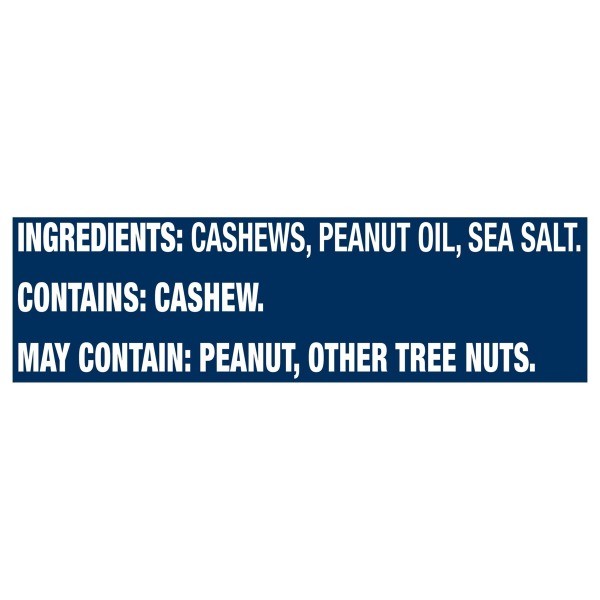 Deluxe Whole Cashews - Lightly Salted 18.25oz gallery