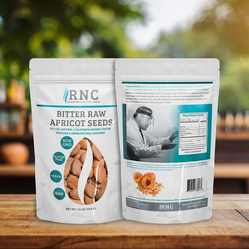 Fresh Raw Bitter Apricot Seeds 1 LB (16Oz) | California Grown | Natural Source o gallery