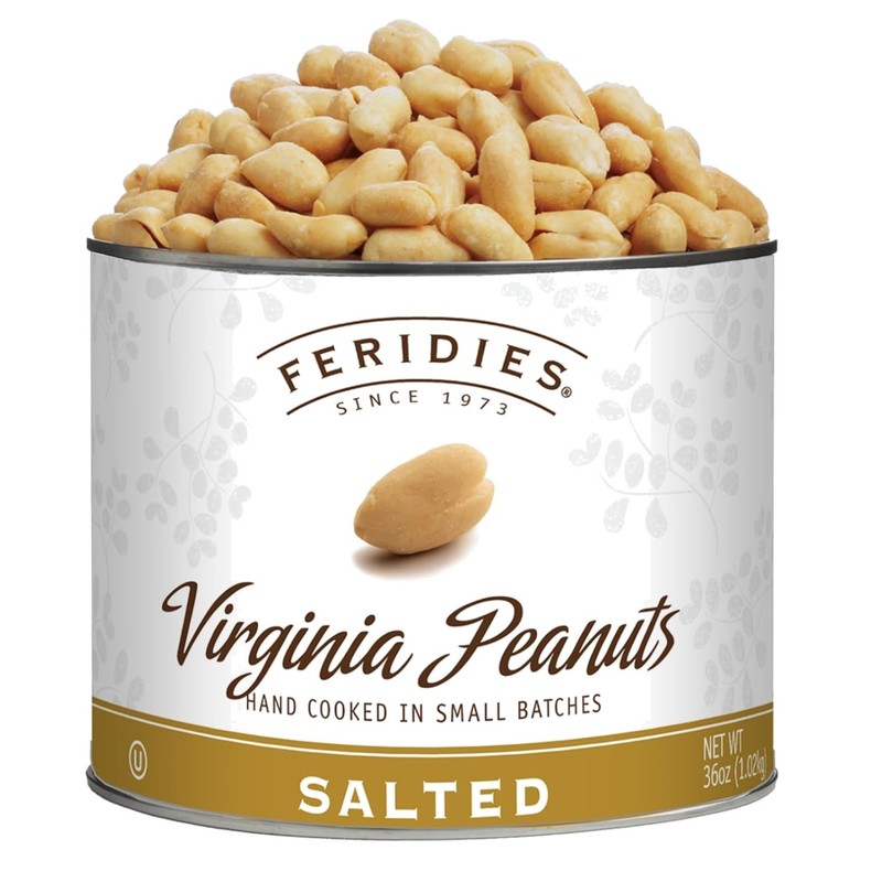 Large Virginia Peanuts – Pure Peanut Oil, Kosher – 36 Oz