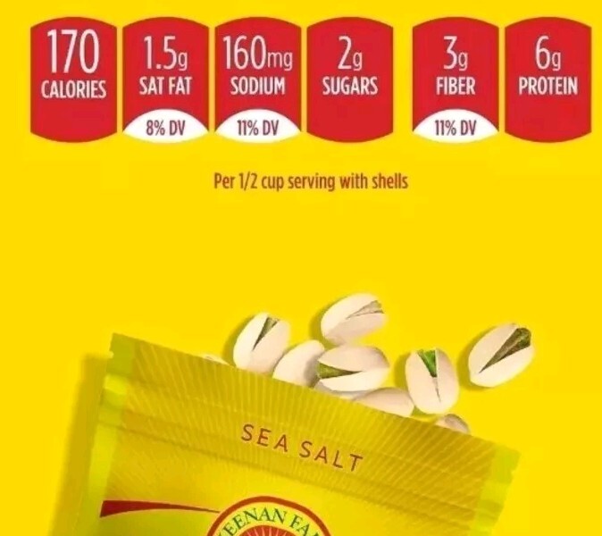 California Sea Salt Pistachios Keenan Farms 12oz 2pack gallery
