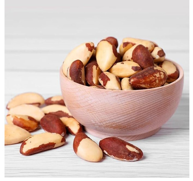 Raw Brazil Nuts, 8 Oz, Gluten-Free, Kosher, Shelled, Unsalted, Unroasted, Raw Nu gallery