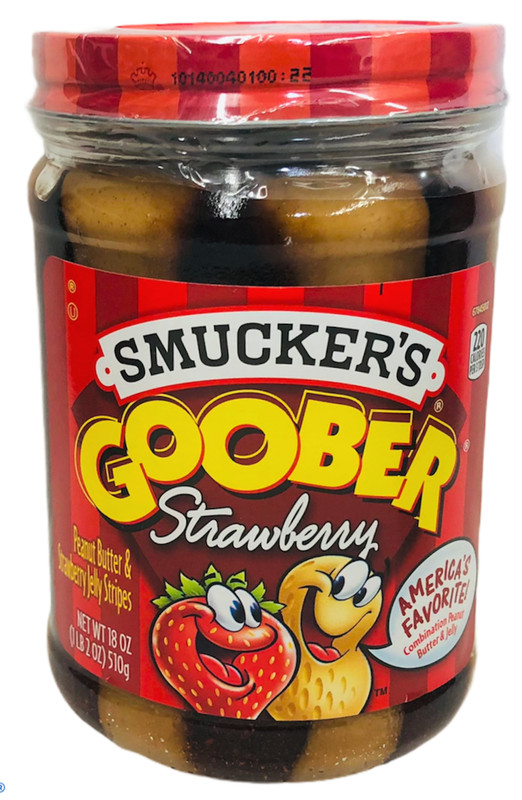 Smuckers Goober Strawberry Peanut Butter & Jelly 18 oz Smucker's
