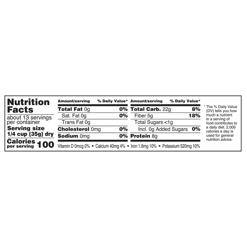 (8 pack) Great Value Black Beans, 1 lb gallery