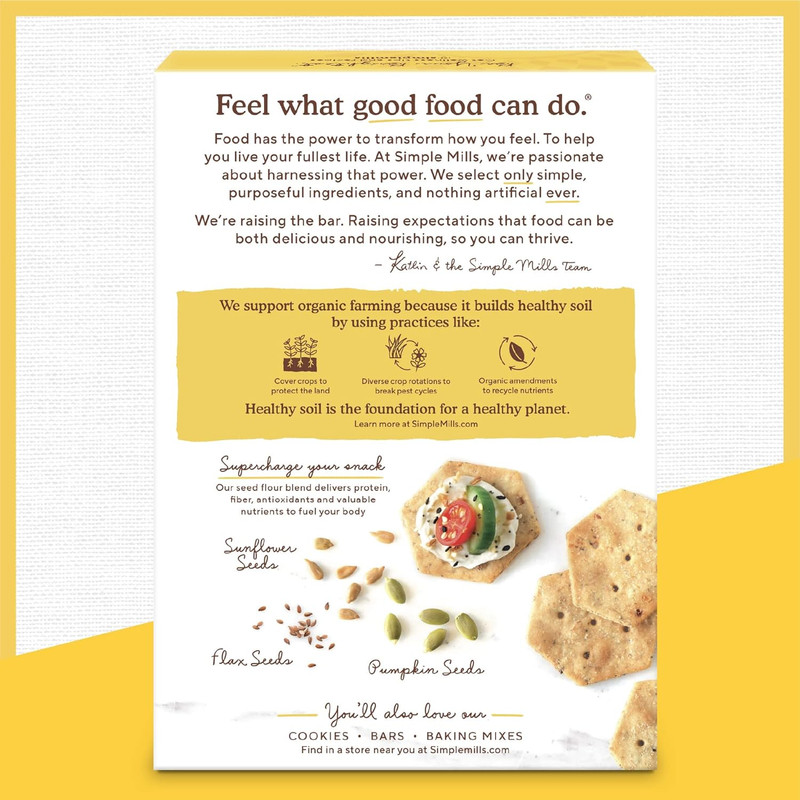 Organic Seed Crackers, Everything - Gluten Free, Vegan, Healthy Snacks, Paleo Fr gallery