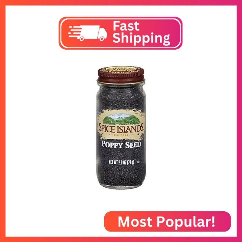 Spice Islands Poppy Seeds, 2.6 Ounce
