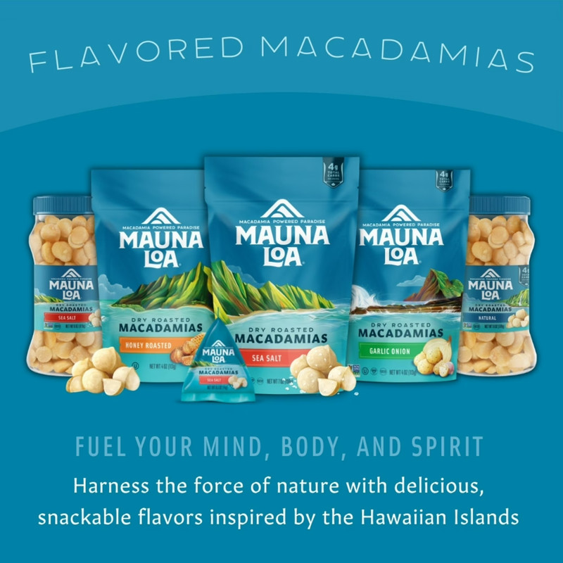 Mauna Loa Sea Salt Macadamia Nuts - 4oz Bag gallery