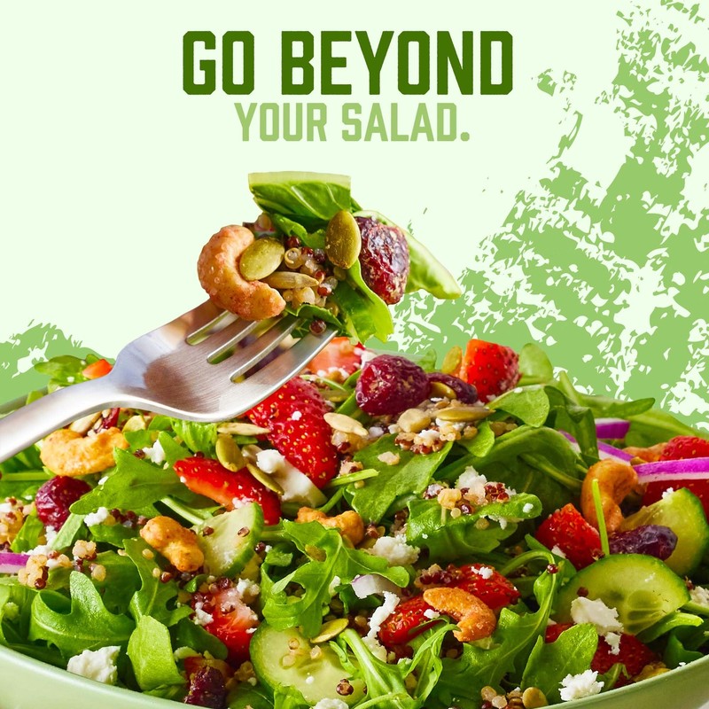 Organic Salad Topper 24oz Super Seed Blend with Strawberry Glazed Cashews gallery