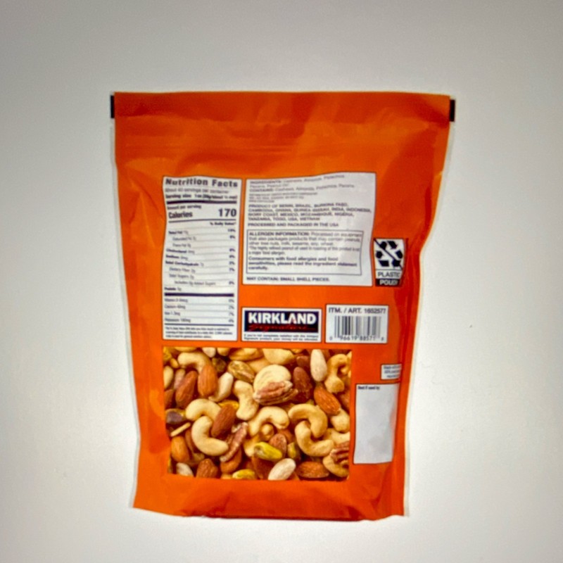 Kirkland Signature Extra Fancy Unsalted Mixed Nuts Cashews Almonds Pecans 2.5 l… gallery