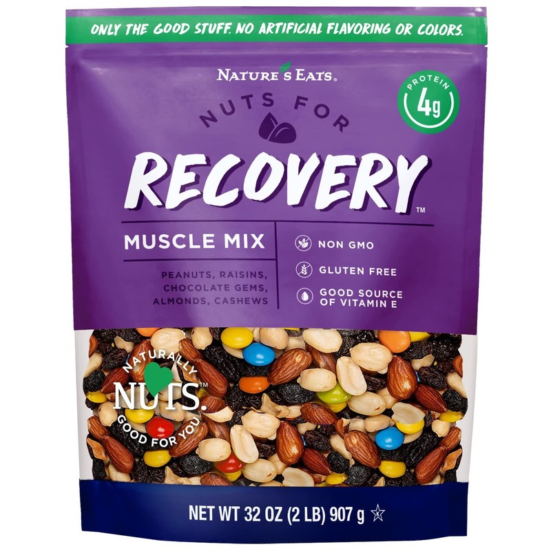 Nature's Eats Recovery, Muscle Mix, NonGMO & Gluten Free, 32 Oz