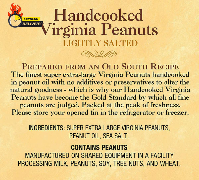 Handcooked Virginia Peanuts, Lightly Salted, 20 Ounce gallery