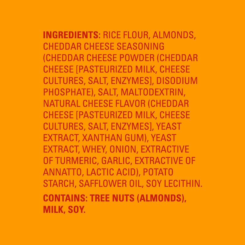 Blue Diamond Almonds Nut Thins, Cheddar Cheese, 4.25 Oz gallery