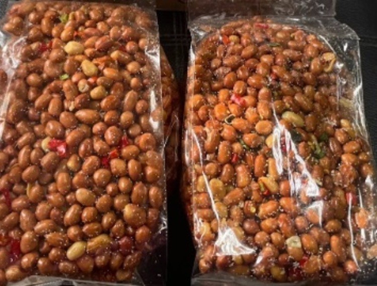 Crispy roasted peanuts with salt and chili, a secret recipe passed gallery