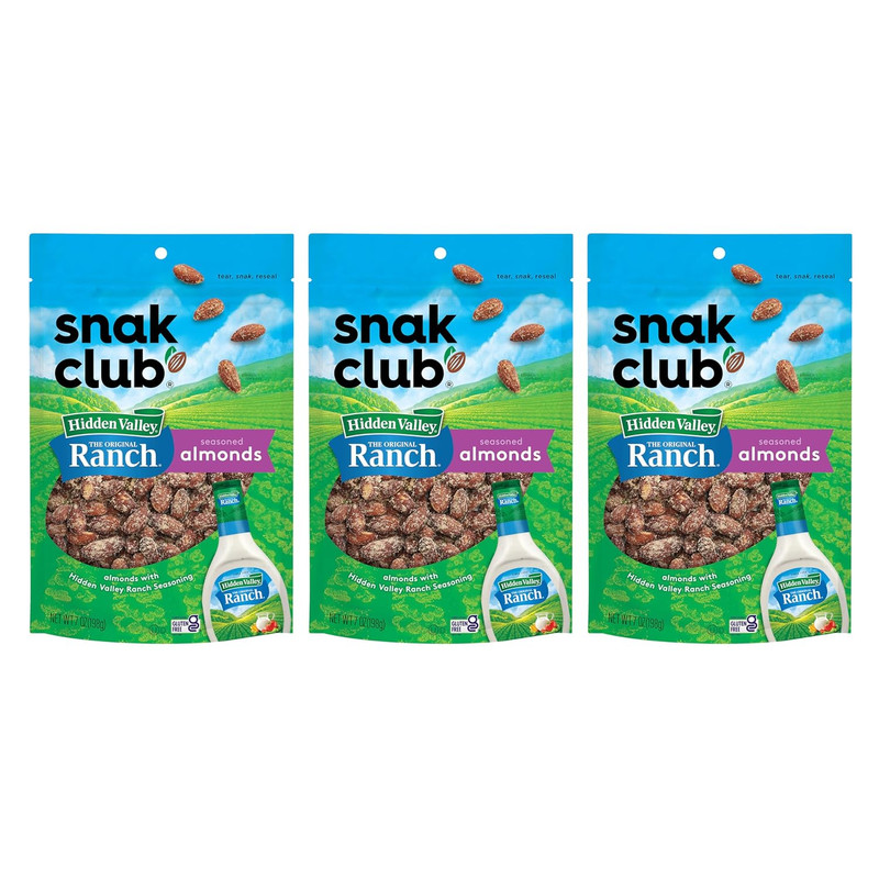 Almonds with Hidden Valley Ranch Seasoning, Roasted Almonds, Gluten-Free and Kos gallery