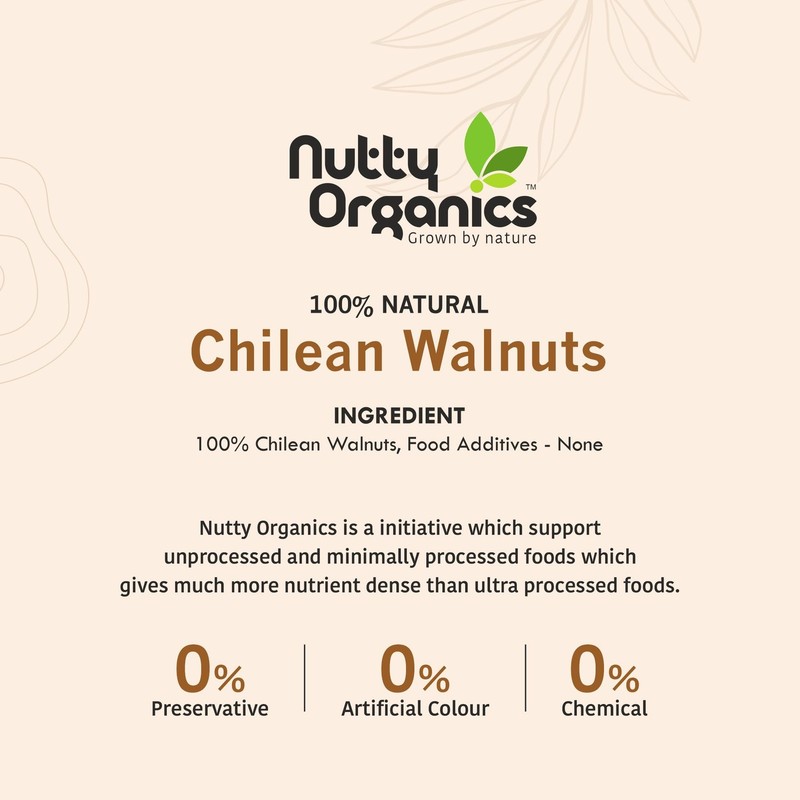 Nutty Organics Dried Walnut 1kg | Crunchy Akhrot | Protein Rich Snack gallery