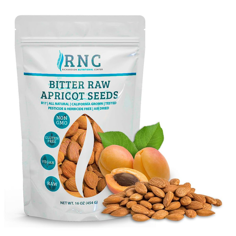 Fresh Raw Bitter Apricot Seeds 1 LB (16Oz) | California Grown | Natural Source o gallery