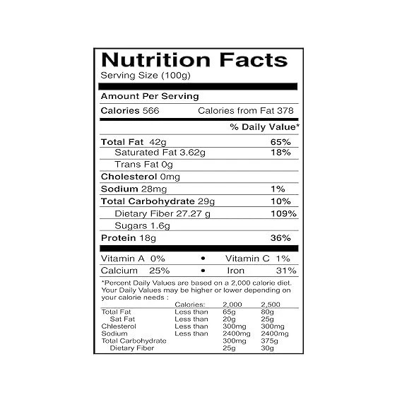 Organic Tattva, Organic Flax Seeds (ALSI) Quality Raw Unroasted Seeds | 2 X 100g gallery