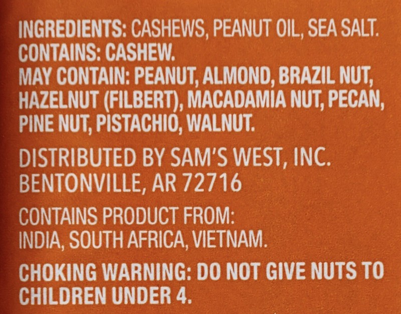 Member's Mark Whole Cashews Lightly Salted, 33 Ounce gallery