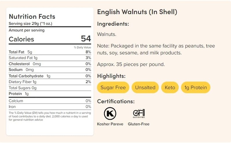 Nuts.com Whole Walnuts in Shell, 2 lbs – Fresh Unshelled Raw Walnuts with But... gallery