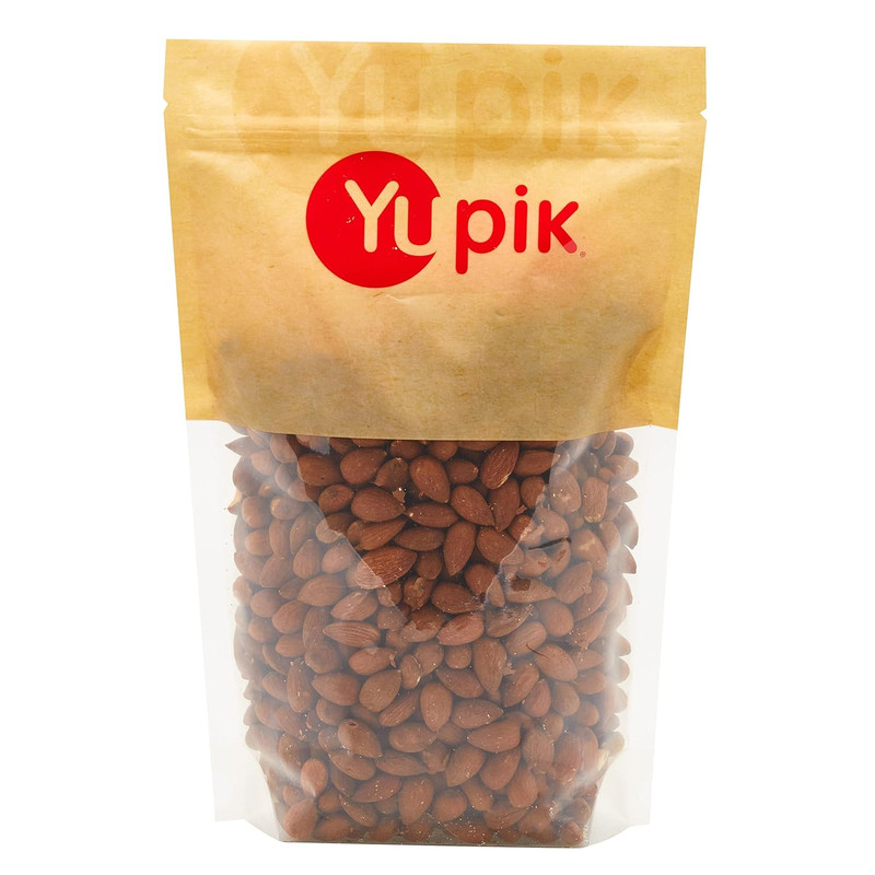 Roasted Unsalted Almonds, 2.2 Lb (35.2 Oz), Gluten-Free, Kosher, Vegan, Whole Nu