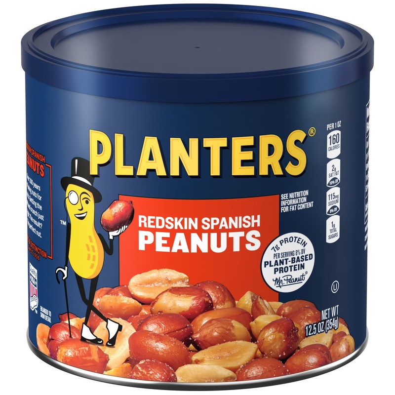 Roasted Salted Spanish Peanuts Planters Redskin gallery