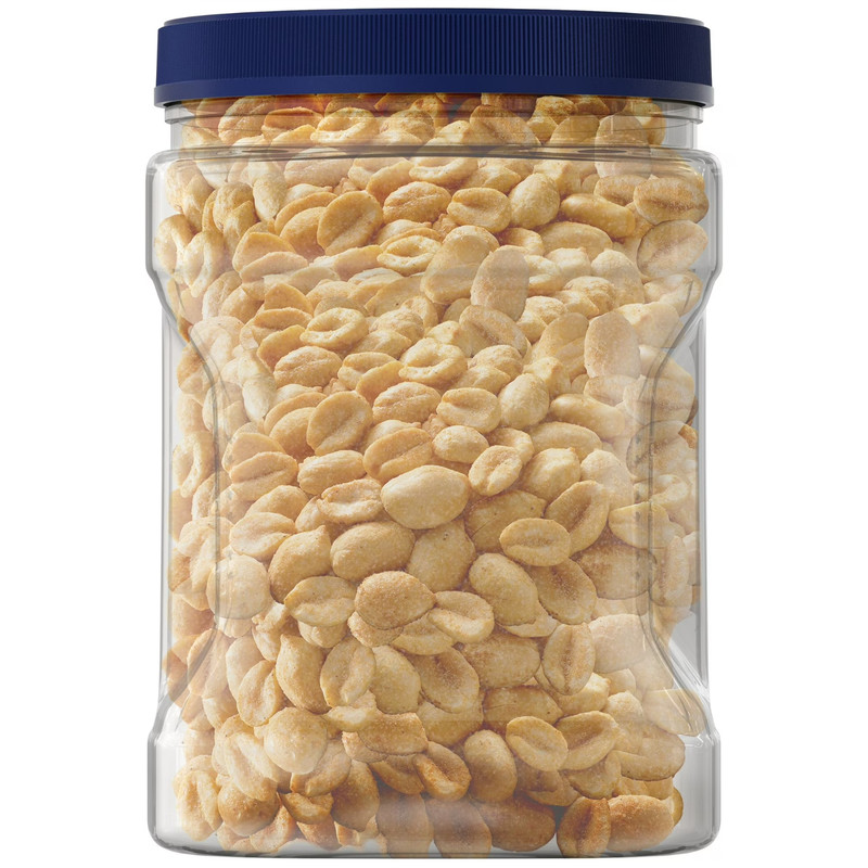 PLANTERS Lightly Salted Dry Roasted Peanuts, Party Snacks, Plant Based Protein gallery