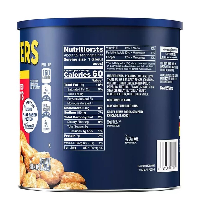 Planters Peanuts 2-Pack - Dry Roasted 52 oz Each - Crunchy Snack Delight gallery