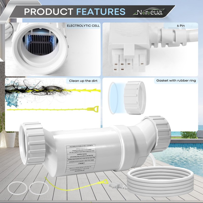 Salt Cell T-15 Hayward Cell T15 Pool Chlorinator System with AquaRite, AquaTr... gallery