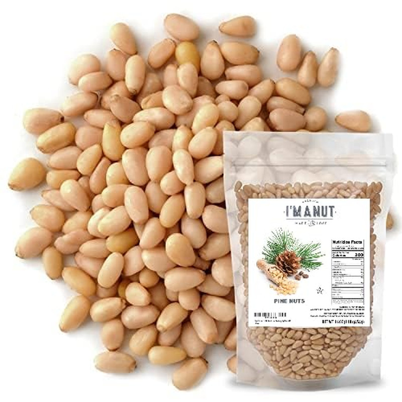 Raw Pine Nuts 16 Oz (1 Lb) | Whole and Natural | NO PPO | Batch Tested Gluten... gallery