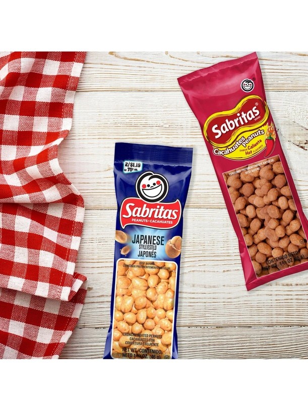Sabritas Peanuts Variety Pack 30 Count 4 Flavors Snack Packs Bulk gallery