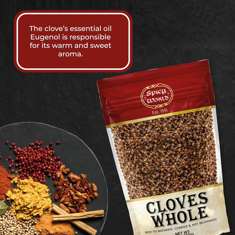 Cloves Whole Bulk 14 Oz Bag - Pure, Non-Gmo, Premium Hand Picked Quality - Great gallery
