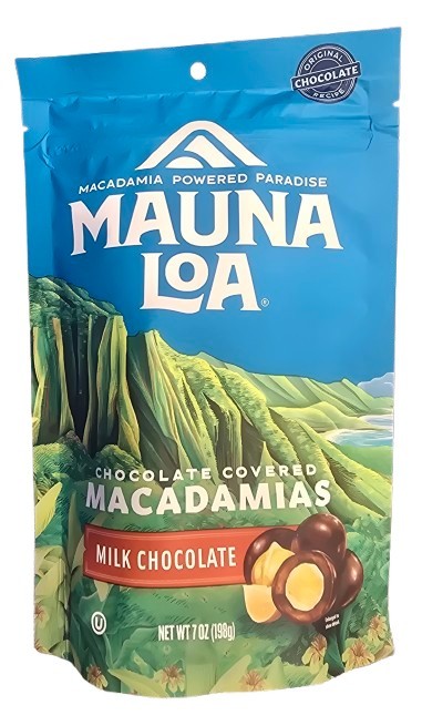 Mauna Loa Macadamia Nuts Milk Chocolate (7oz.)