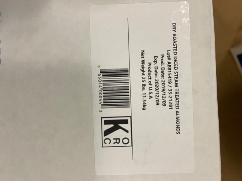 Dry roasted almonds in bulk gallery