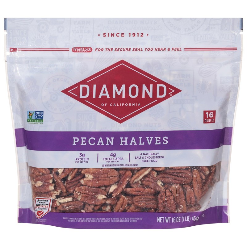 Pecan Halves, 16oz - 1 Count