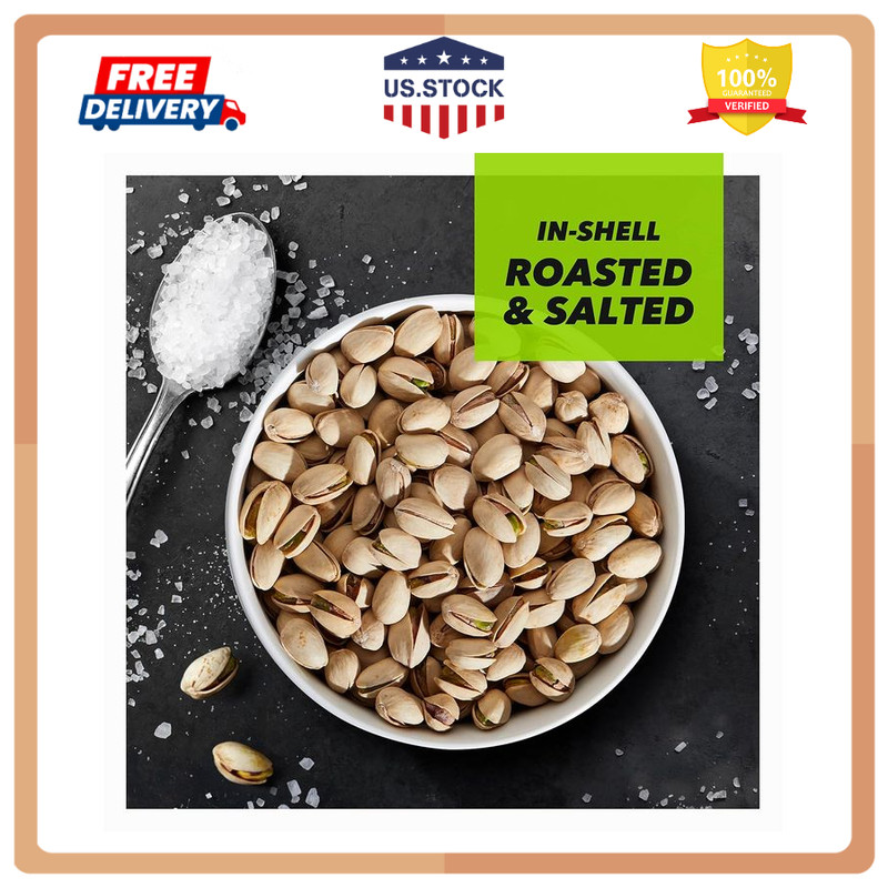 Wonderful Pistachios Roasted Salted In Shell Nuts 48 oz Bag gallery