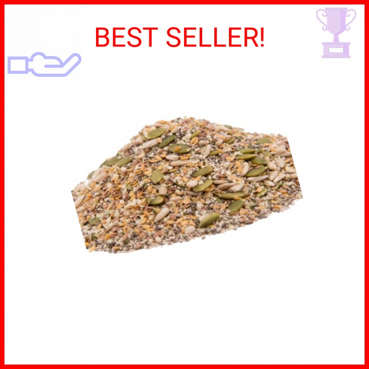 Gerbs Super 7 Seed Snack Mix 1 lb. | Raw, No Artificial Additives, Resealable Ba gallery