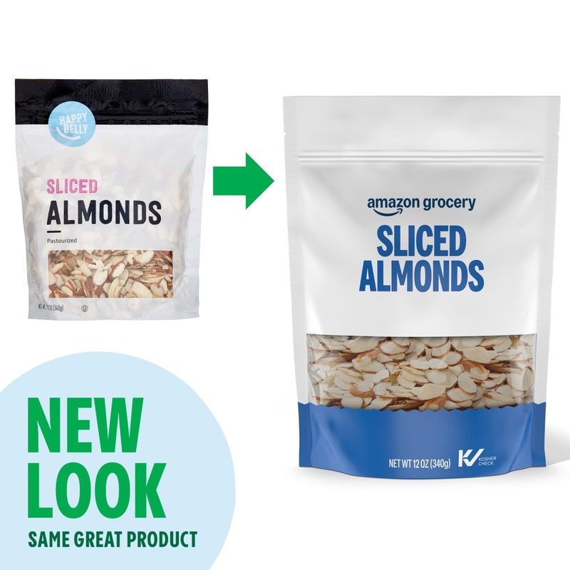 Sliced Almonds 12 Oz Amazon Grocery Natural Nut Snack Baking Ingredient gallery