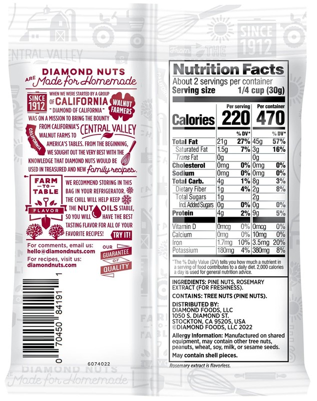 Pine Nuts, 2.25 oz gallery