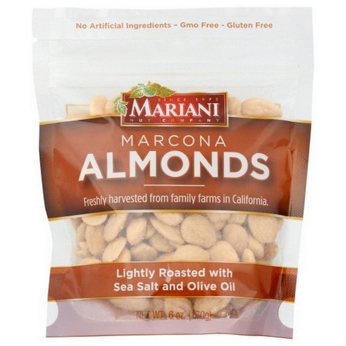 Marcona Almonds 6 Oz(Case Of 12) by Mariani Brand