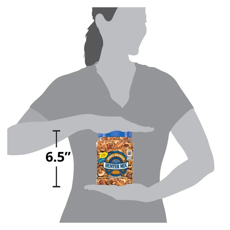 Honey Roasted Hunter Bulk Trail Mix, 23 oz (Pack of 1), Honey Roasted Sesame ... gallery