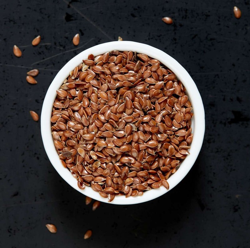 AGRO MANIA Pure Flax Seeds, Rich in Protein & Dietary Fibre, Source of Iron 250g