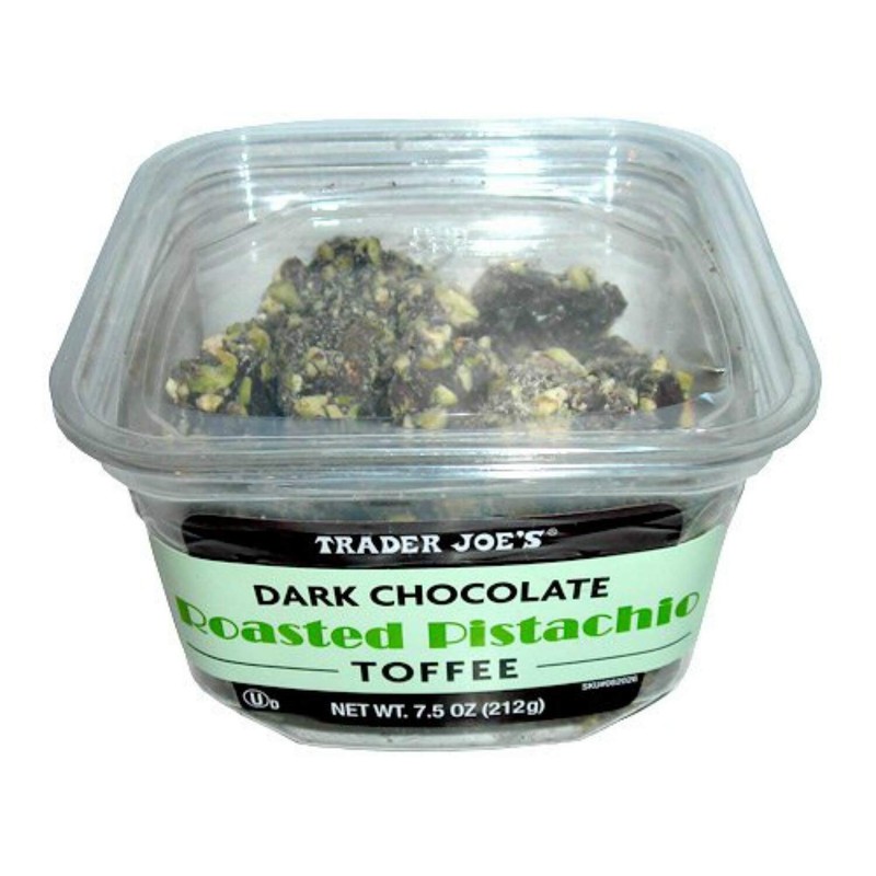 ⚡️ Trader Joe’s Dark Chocolate Roasted Pistachio Toffee NEW FREE SHIP ❤️