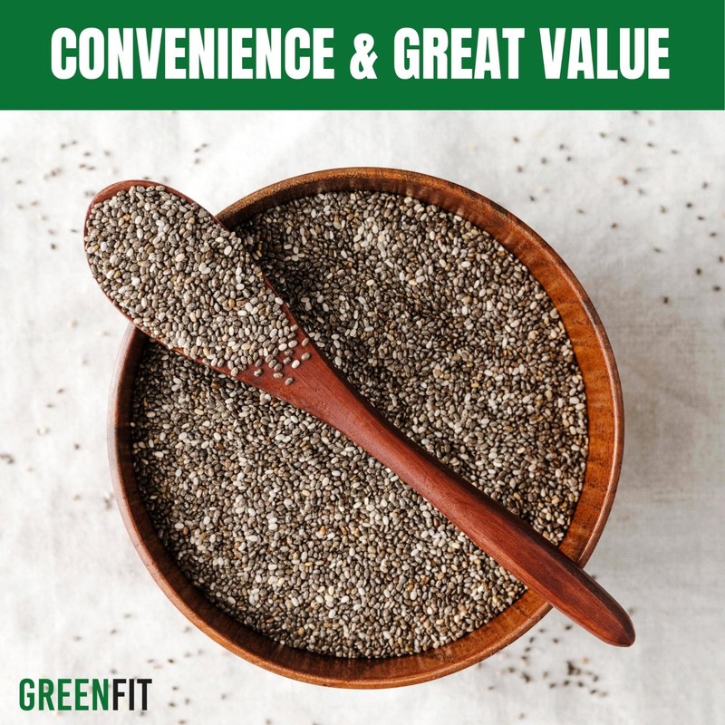 Organic Chia Seeds Bulk 10lbs - Non-GMO, Gluten-Free Superfood, A+ Grade Vegan gallery