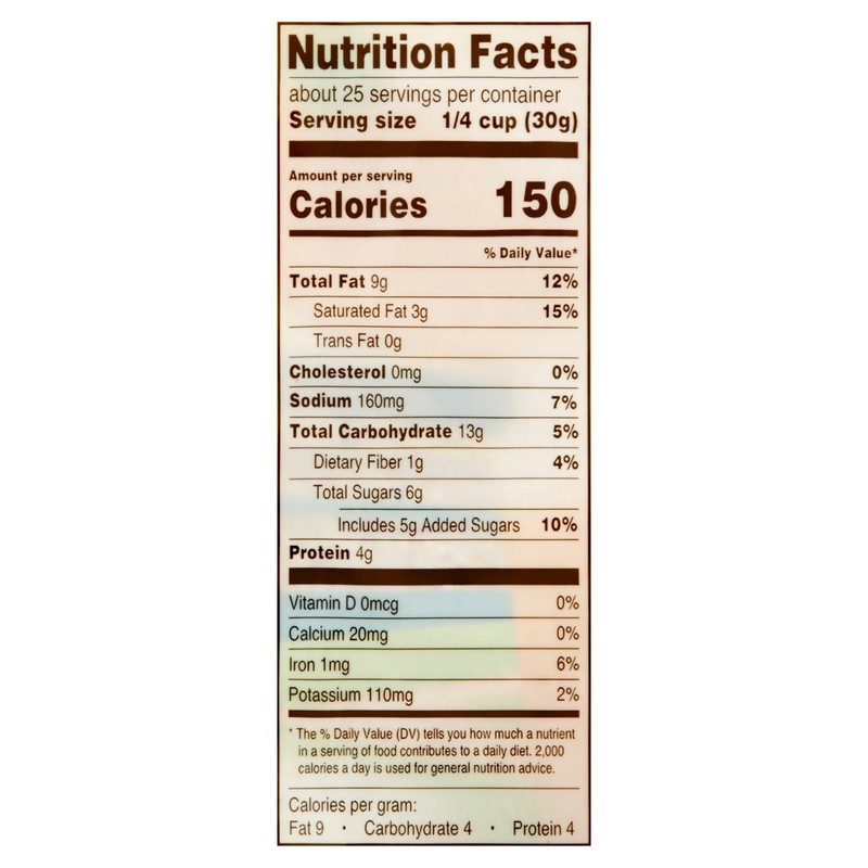 Great Value Peanut Butter Flavored Trail Mix Made with Reese's Pieces, 26 oz gallery