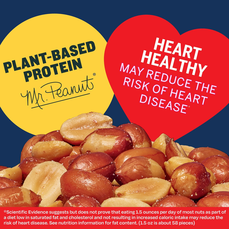 Planters Redskin Spanish Peanuts Sea Salt 12.5 Oz (pack of 6) gallery
